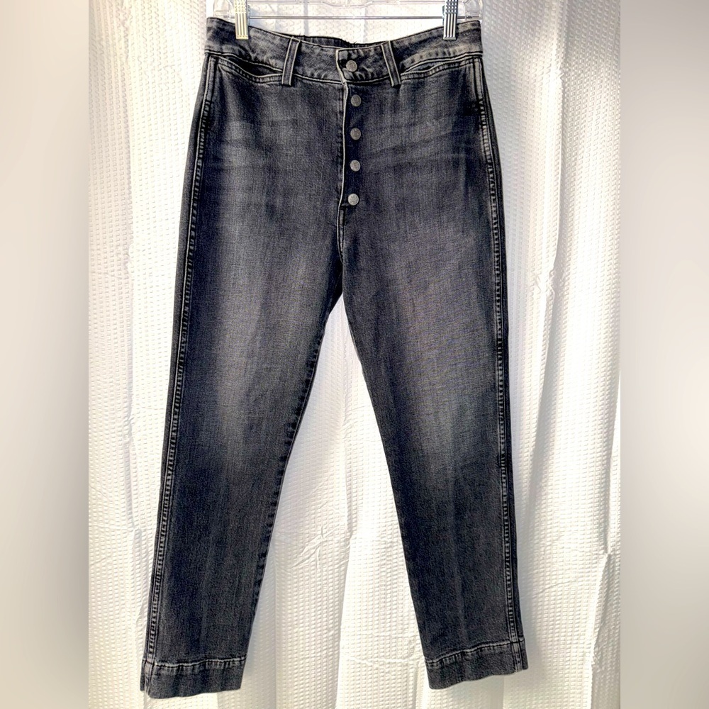AMO Audrey jeans with snaps in a vixen wash size 29